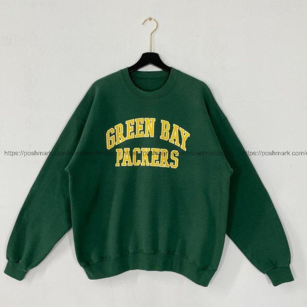 Green Bay Packers 1998 Retro Football Graphic Fan Sweatshirt